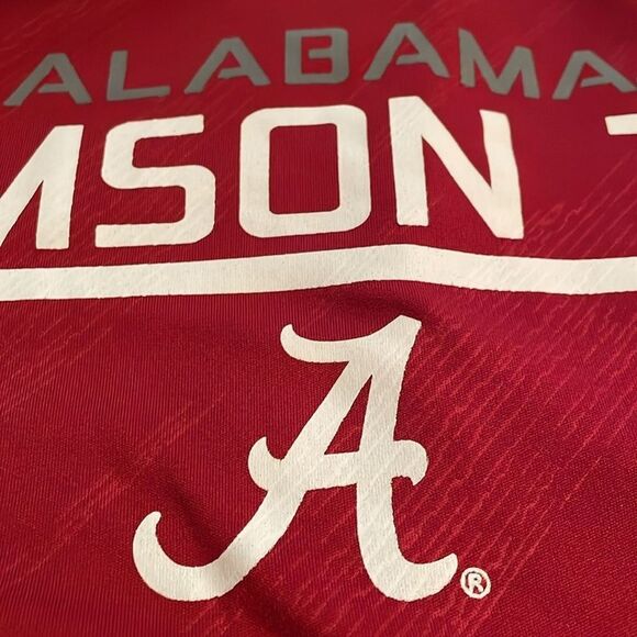 Colosseum University of Alabama Red Long Sleeve T-Shirt Mens Size Large - Picture 8 of 10